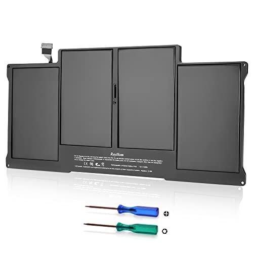 RayHom A1466 Laptop Replacement Battery for MacBook Air 13 inch A1466 (Mid 2012,Mid 2013,Early 2014, Early 2015,2017) A1369(Late 2010,Mid 2011 Version) High Performance 7200mAh fits A1496 A1405 A1377