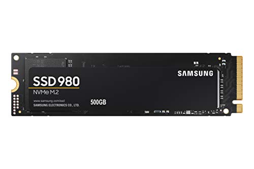 Disco Sólido SSD Samsung Electronics (MZ-V8V500B/AM) 980 SSD de 500GB - M.2 NVMe Interface Unidad de estado sólido interna con tecnología V-NAND