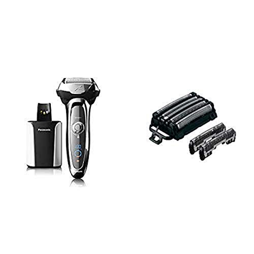Panasonic Arc5 Shaver for Men with Charger & Replacement Outer Foul/Inner Blade Set