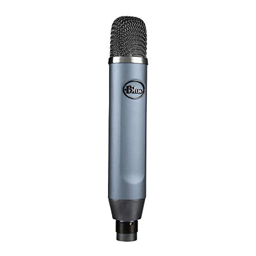 Blue Ember XLR Condenser Mic for Recording and Streaming, Custom Cardioid Capsule and Mic Stand Mount