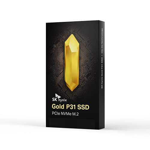 SK hynix Gold P31 500 GB PCIe NVMe Gen3 M.2 2280 SSD Disco Sólido | Hasta 3500 MB/S | Compact M.2 SSD factor de forma SK hynix SSD | NAND de 128 capas