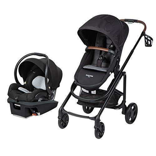 Maxi-Cosi Tayla Travel System with Mico XP Infant Car Seat, Essential Black