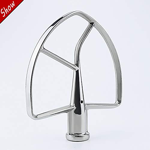 7&8 Quart Flat Beater Stainless steel mixing head W10376294 NSF Certified for KitchenAid Stand Mixer