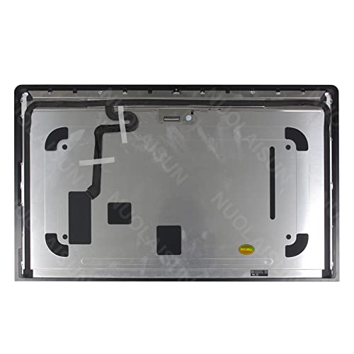NUOLAISUN Screen Replacement LM270QQ1 SDE1 for iMac 27" A2115 Early 2019 EMC 3194 5K Retina LCD Display Screen Panel + Front Glass Cover with Adhesive (no fit 2020)