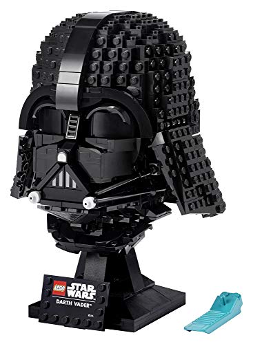 LEGO Star Wars Darth Vader Helmet 75304 Collectible Building Toy, New 2021 (834 Pieces), Multicolor