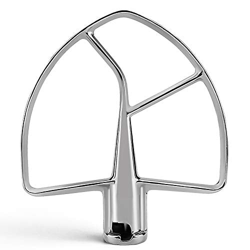7&8 Quart Flat Beater Stainless steel mixing head W10376294 NSF Certified for KitchenAid Stand Mixer