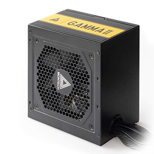 Fuente de Poder Montech Gamma II Series 750 Watt 80+ Gold, LLC+DC to DC Technology, 120mm Ventilador silencioso