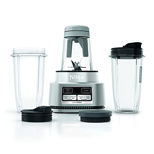 Ninja SS101 Foodi - Licuadora para Smoothies Smoothie Bowl Maker, 1200 WP, 6 funciones para batidos, extracciones, bowls y untables, smartTORQUE