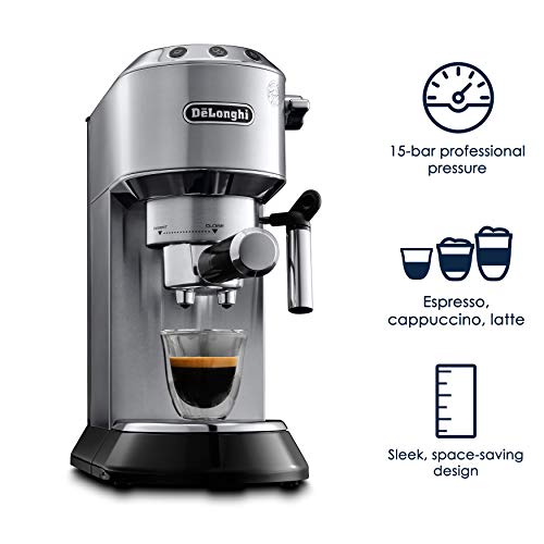 De'Longhi EC680M Espresso, Stainless Steel, Metallic