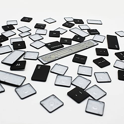 NUOLAISUN Keyboard Keycaps Keys Cap US Set Replacement for MacBook Pro A2251 A2289 A2141 2019 2020 Year 13" 16" Full Keycap with Removal Tool