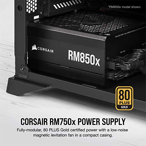 Corsair RMX Series (2021), RM750x, 750 Watt, Gold, Fully Modular Power Supply