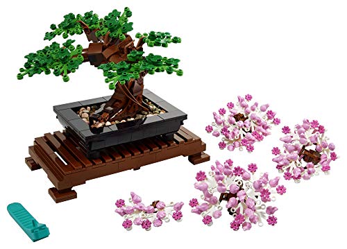 LEGO Bonsai Tree 10281 Building Kit, a Building Project to Focus The Mind with a Beautiful Display Piece to Enjoy, New 2021 (878 Pieces)