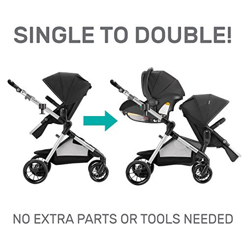 Evenflo Pivot Xpand Modular Travel System with SafeMax Infant Car Seat