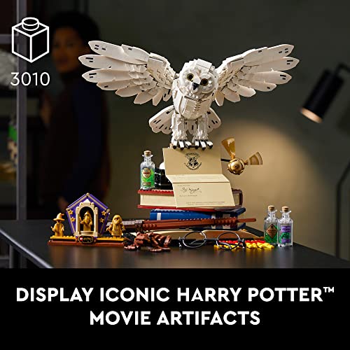 LEGO Harry Potter Hogwarts Icons - Collectors' Edition 76391 Collectible 20th Anniversary Set for Adults (3,010 Pieces)