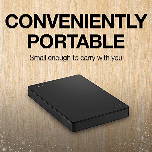 Seagate Portable 2TB External Hard Drive Portable HDD – USB 3.0 for PC, Mac, PlayStation, & Xbox - 1-Year Rescue Service (STGX2000400)