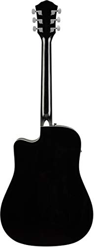 Kit Guitarra Electroacústica Fender FA-125CE dreadnought estuche rigido, correa y más