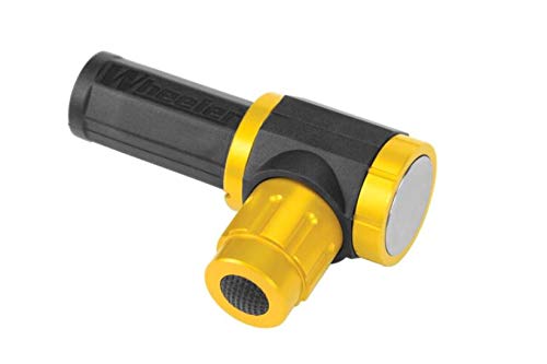 Visor Wheeler láser con conexión magnética con estuche de almacenamiento