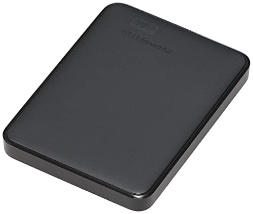 WD 1TB Elements Portable External Hard Drive HDD, USB 3.0, Compatible with PC, Mac, PS4 & Xbox - WDBUZG0010BBK-WESN
