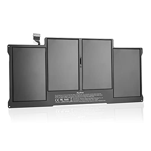 RayHom A1466 Laptop Replacement Battery for MacBook Air 13 inch A1466 (Mid 2012,Mid 2013,Early 2014, Early 2015,2017) A1369(Late 2010,Mid 2011 Version) High Performance 7200mAh fits A1496 A1405 A1377