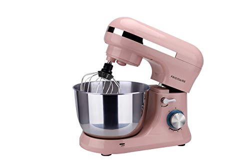FRIGIDAIRE - Batidora de pedestal de acero inoxidable ESTM020-PINK 4.5L Retro