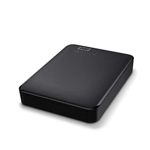 WD 4TB Elements Portable External Hard Drive HDD, USB 3.0, Compatible with PC, Mac, PS4 & Xbox - WDBU6Y0040BBK-WESN