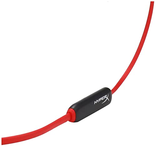 HyperX Cloud Buds – Bluetooth Wireless Headphones, Qualcomm aptX HD, 10 Hour Battery Life, 14mm Drivers, Comfortable Silicone Ear Tips, 3 Ear Tip Sizes Included, Mesh Travel Pouch