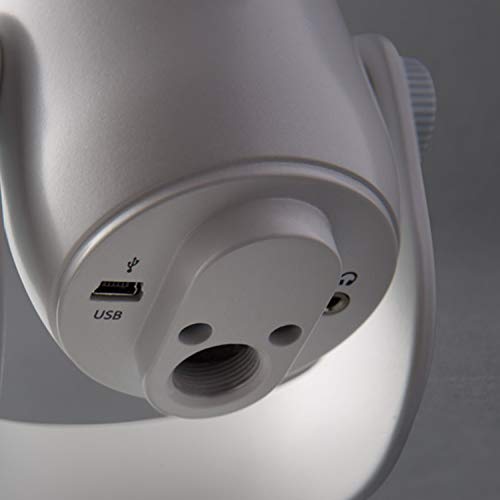 Blue Yeti USB Mic for Recording and Streaming on PC and Mac, Blue VO!CE Effects, 4 Pickup Patterns, Headphone Output and Volume Control, Adjustable Stand, Plug and Play – Black & Teal