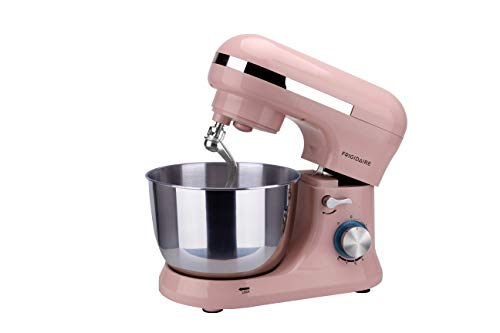 FRIGIDAIRE - Batidora de pedestal de acero inoxidable ESTM020-PINK 4.5L Retro