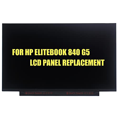 NUOLAISUN Screen Replacement for HP Elitebook 840 G5, 745 G5, 745 G6, 840 G6 LCD Screen LED Display Panel Non-Touch L14383-001, L62774-001, L19199-001, L21943-001 14" FHD