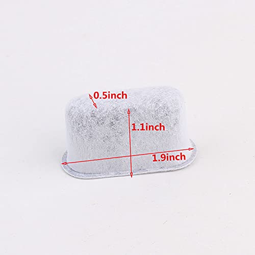 Veterger Replacement Parts Water Filter Holder with 3 Pack Charcoal Water Filters,Compatible with CUISINART Coffee Maker Coffee Machines