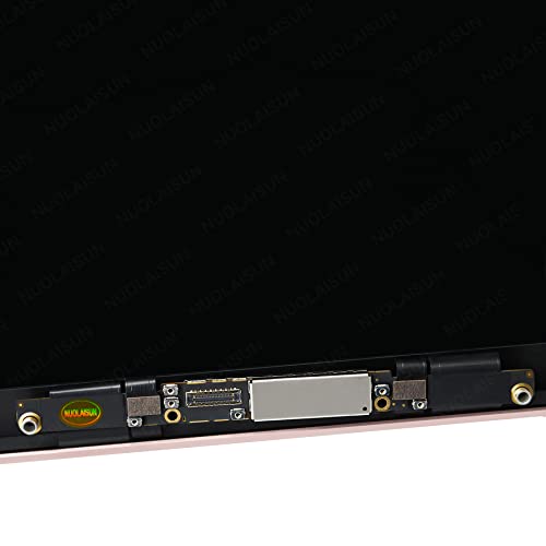 NUOLAISUN Screen Replacement for MacBook Air 13'' M1 2020 A2337 EMC 3598 Full LCD Screen Retina Display Complete Top Assembly 2560x1600 (Rose Gold) (2337-SCREEN-GOLD)
