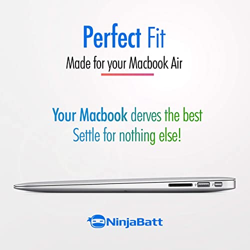 NinjaBatt Battery A1502 A1582 for Apple MacBook Pro Retina 13” A1493 [Early 2015 Mid 2014 Late 2013] - Long Lasting [71.8Wh/11.43V]