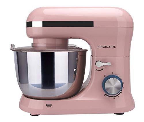 FRIGIDAIRE - Batidora de pedestal de acero inoxidable ESTM020-PINK 4.5L Retro