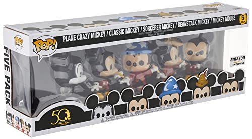 POP Disney Archives - Mickey Mouse 5 Pack, Amazon Exclusive, Multicolor (51118)