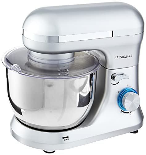 FRIGIDAIRE - Batidora de pedestal de acero inoxidable ESTM020-Plateado 4.5L Retro