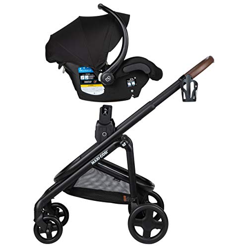 Maxi-Cosi Tayla Travel System with Mico XP Infant Car Seat, Essential Black