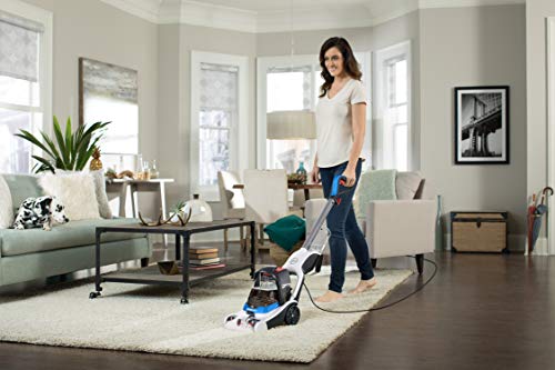Hoover PowerDash Pet Compact Carpet Cleaner, Shampooer Machine, Lightweight, FH50700, Blue