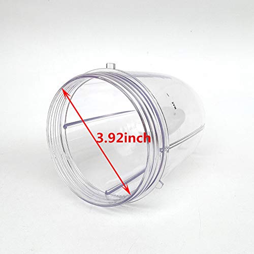 Veterger Replacement Parts cups, Compatible with NutriBullet 600W and 900W Blender (2 18oz cups)