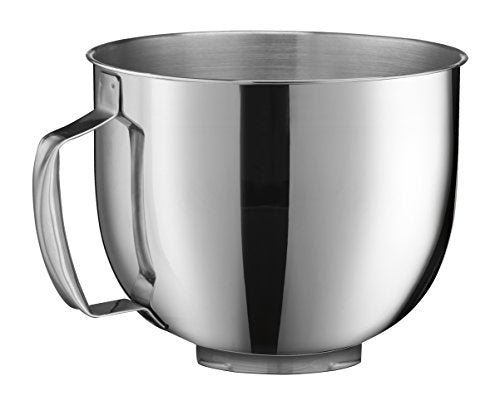 Cuisinart SM-50BC 5.5-Quart Stand Mixer, Brushed Chrome, Silver Lining