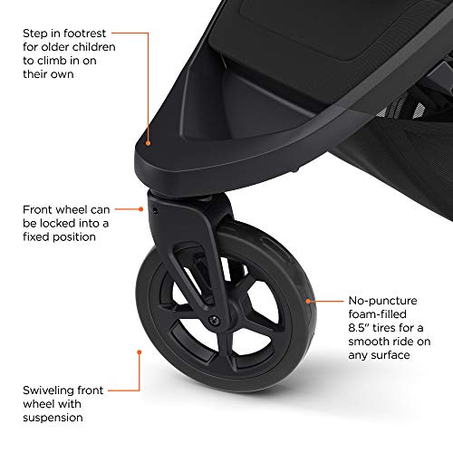 Thule Carriola para bebé Compacta de resorte, Grey Melange Modelo 11300205