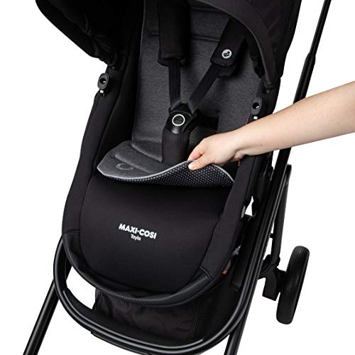 Maxi-Cosi Tayla Travel System with Mico XP Infant Car Seat, Essential Black