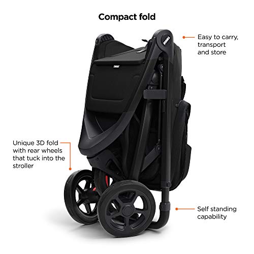 Thule Carriola para bebé Compacta de resorte, Grey Melange Modelo 11300205