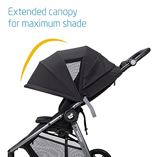 Maxi-Cosi Gia XP 3-Wheel Travel System, Midnight Black