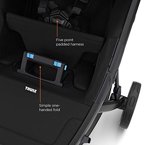Thule Carriola para bebé Compacta de resorte, Grey Melange Modelo 11300205