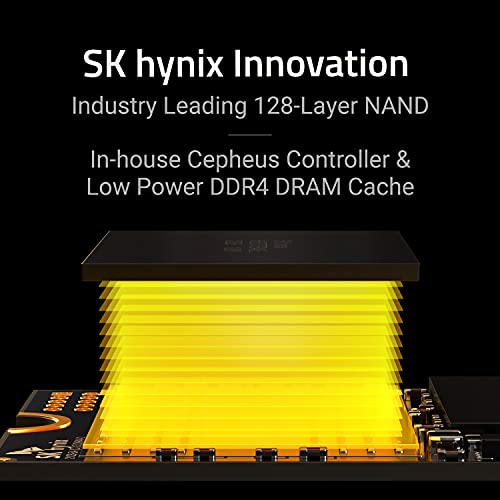 SK hynix SSD Gold 1TB Disco Sólido P31 PCIe NVMe Gen3 M.2 2280 | hasta 3500MB/S | Formato SSD M.2 compacto SK hynix SSD | Flash NAND de 128 capas