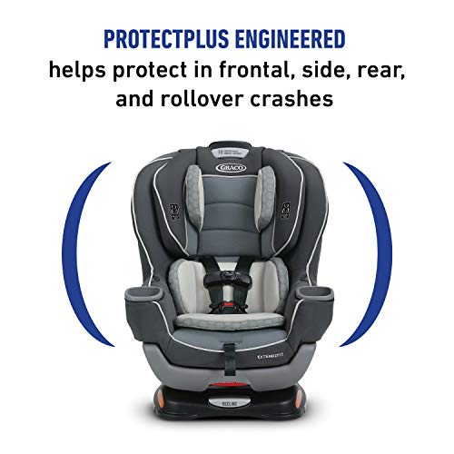 Graco Extend2Fit Convertible Car Seat | Ride Rear Facing Longer with Extend2Fit, Redmond, Amazon Exclusive