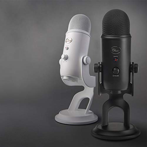 Blue Yeti USB Mic for Recording and Streaming on PC and Mac, Blue VO!CE Effects, 4 Pickup Patterns, Headphone Output and Volume Control, Mic Gain Control, Adjustable Stand, Plug and Play – Satin Red