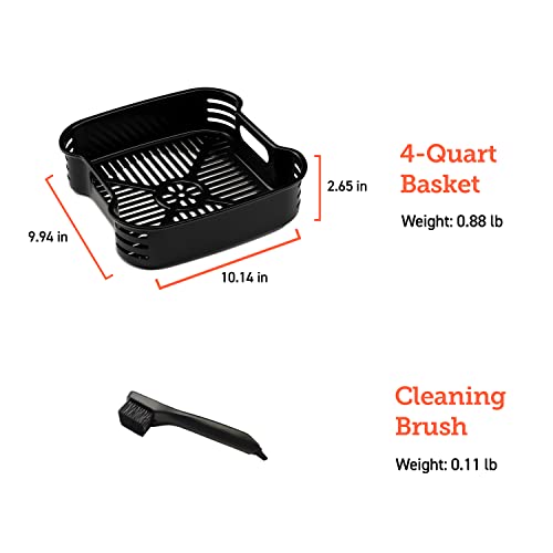 COSORI Indoor Grill & Smart XL Air Fryer Combo Aeroblaze, 8-in-1, 6QT, Grill, Broil, Roast, Bake, Crisp, Dehydrate, Preheat & Shake Remind & Keep Warm, Works with Alexa & Google Assistant, Black