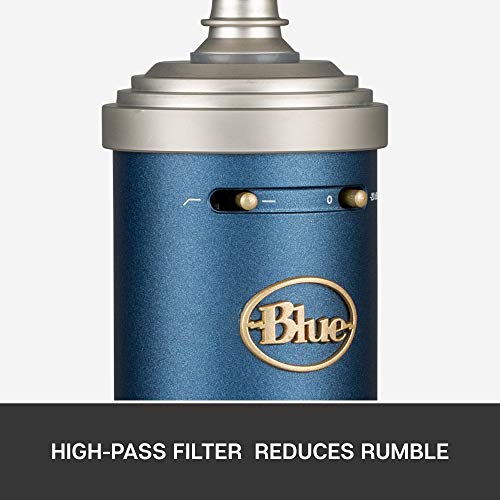 Bluebird XLR Condenser Microphone for Recording and Streaming, Large-Diaphragm Cardioid Capsule, Shockmount and Protective Case