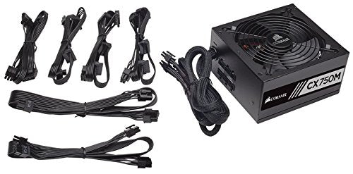 Corsair CX Series 750 Watt 80+ Bronze Certified Modular Power Supply